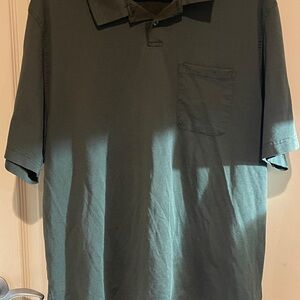 Van Heusen Dark Green Men's Polo Shirt